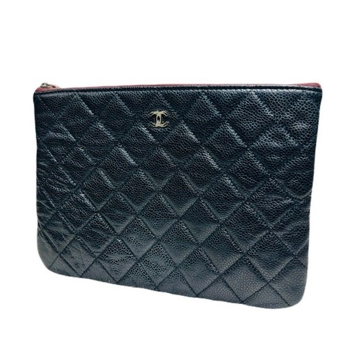 Chanel clutch skin - chanel, schwarz